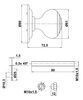 UKSENUPP AMIG 14 MS Ø61mm
