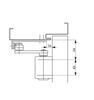 UKSESULGURI ASSA ABLOY PARALLEELVARRE PAIGALDUSNURGIK A154 (L190, L199,L191 varre jaoks)