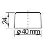 UKSETÕKISE KUMM 24mm