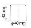 UKSETÕKISE KUMM 40mm