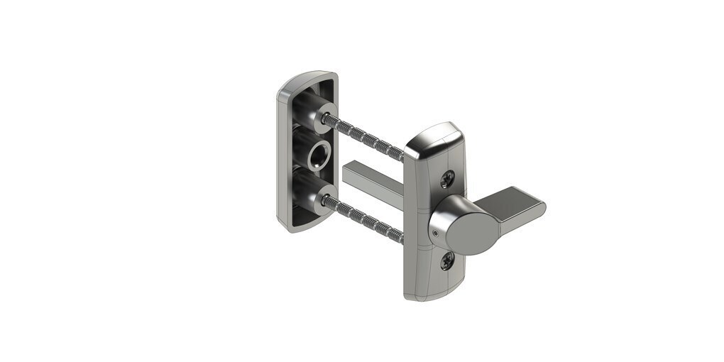 Väändenupp + pimekilp ABLOY CH 014 CR Profiiluksele