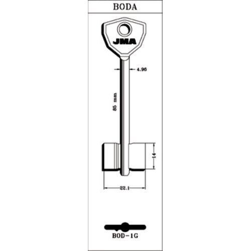 VÕTI TAHVEL BODA-ABLOY 428/451 JMA BOD-1G  53mm