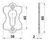 VÕTMEKILP AMIG 12 PZ MUST 60x38x2mm