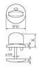 WC LUKUSTI ABLOY 002 RT (46-60mm uksele, sobib ka DIN korpustele)