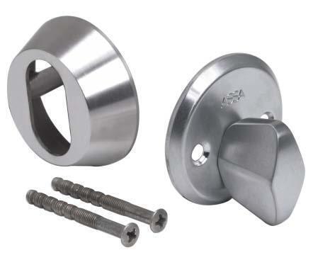 ASSA 256 kaitseplaat poleritud messing 18mm