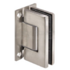 ADJUSTABLE SPRING HINGE WITH CENTRAL FIXING PLATE (GLASS TO WALL) CDA RIMINI TGAH901S SSS