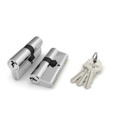 Lukusüdamik Fuaro 100 CA 62 mm (31X31 mm) CP kroom 3 kl.