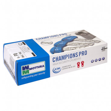 Lukusüdamik Mottura Champions Pro CP4D414601C5 (87 mm/36+10+41) mat. nikkel