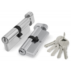 Lukusüdamik s vertushkoj Fuaro 100 ZM 70 mm (30+10+30) CP kroom 5 kl.