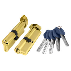 Lukusüdamik s vertushkoj Punto Z402/70 mm (30+10+30) PB messing