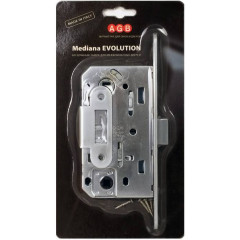 Siseukselukk WC AGB B01102.50.34.567 MEDIANA EV. (ind.upak+B01000.13) (matovyj kroom)