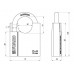 Tabalukk Fuaro PL-4475 (75 mm) 3 angl. kl. BLISTER