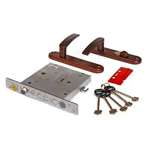 Süvistatav lukk Prosam BORDER 77923(77911)-ZV9-8K-T3/15 (b/p) prav