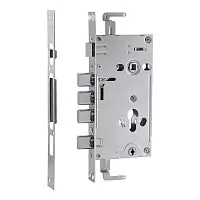 Süvistatav lukk metallustele kitajskih dverej Nora-M KZVP-1 pod Lukusüdamik m/o 68mm (kroom)