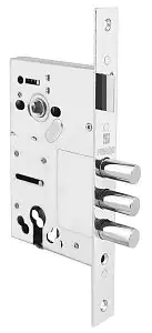 Süvistatav lukk Fuaro V10/C-60.85.3R14 mezh. 85mm pod Lukusüdamik (kroom)