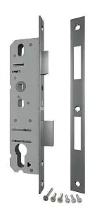 Süvistatav lukk Fuaro 4924-30/92 uzkoprofilnyj s zashchelkoj mezh. rasst. 92 mm CP (kroom)