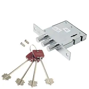 Süvistatav lukk Avers T-47/S6-CR (dlina võtit 75mm)