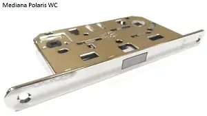 Süvistatav lukk AGB Mediana Polaris WC-lukk (kroom) bez otvetnoj planki