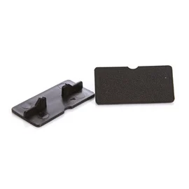 Fiksaator Haushalt F1/S29, 4.2 cm x 2 cm x 2 cm, must v., 10 tk