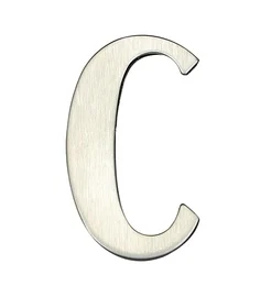 Täht "C" Haushalt, 6.1 cm x 3.49 cm, roostevaba teras, roostevaba teras v.