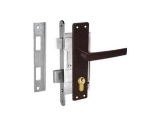 Süvistatav ukselukk Kurzemes 407Z-35801/10-43, värvitud/tsingitud, 55 mm