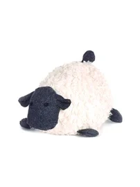 Uksestopper Rei Lamb, valge v./hall v., 1 kg
