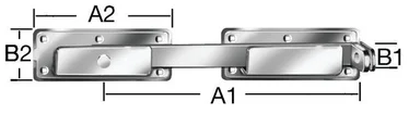 Konks Vorman, hall v., 34 cm