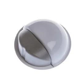 Uksestopper 5986/2665 401-50, 2 cm, Ø 4.6 cm, kumm/teras, valge v.
