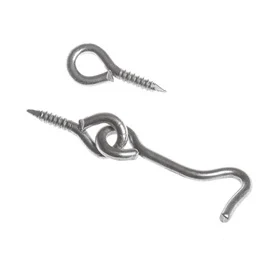 Konks Domax 8871 K-60 201, hõbe v., 6 cm x 1.4 cm