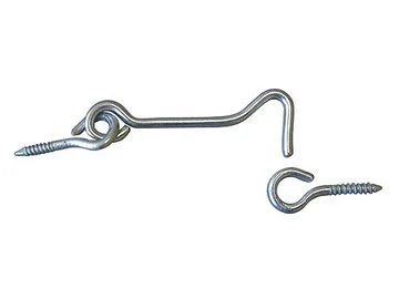 Konks Domax 8872 K-80 201, hõbe v., 8 cm x 1.7 cm