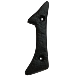 Uksenumber GB-2531_1, 10.5 cm x 4 cm, metall