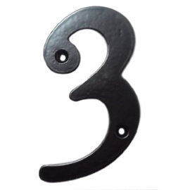Uksenumber GB-2531_3, 10.5 cm x 6.5 cm, metall