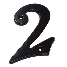 Uksenumber GB-2531_2, 10.5 cm x 6.5 cm, metall
