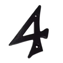 Uksenumber GB-2531_4, 10.5 cm x 7.5 cm, metall
