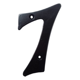 Uksenumber, 10.5 cm x 6.5 cm, metall