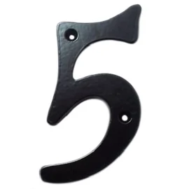 Uksenumber GB-2531_5, 10.5 cm x 6.5 cm, metall